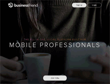 Tablet Screenshot of businessfriend.com